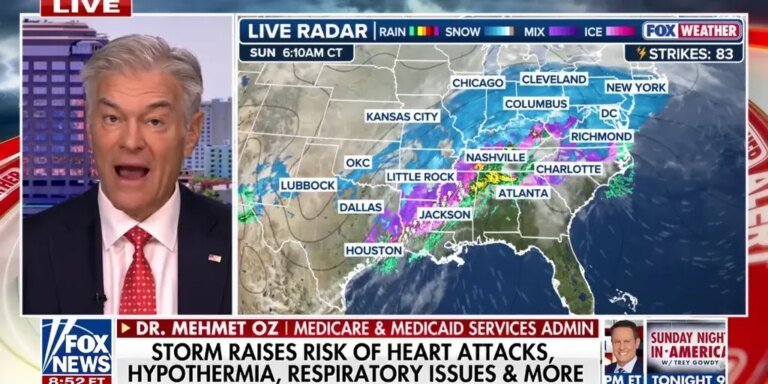 Analyzing how major winter storm poses health risks