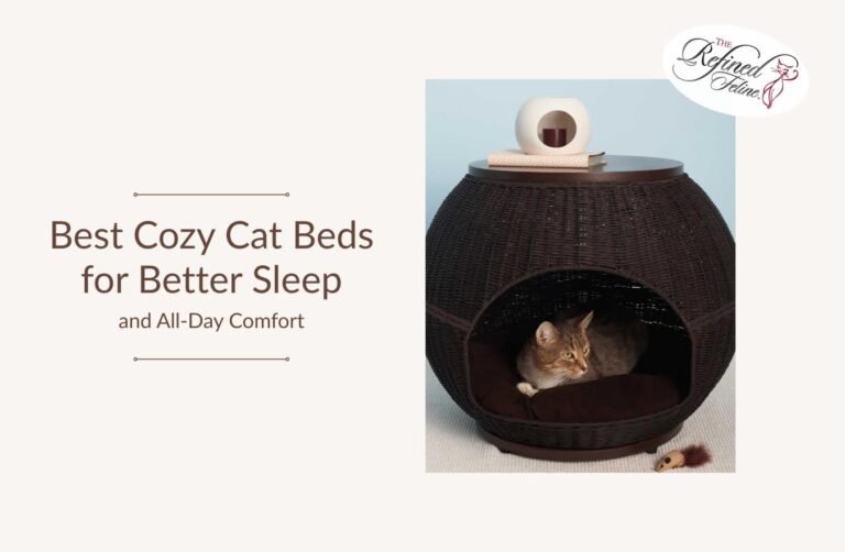 Best Cozy Cat Beds for Better Sleep and All-Day Comfort