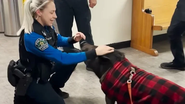 Pig Triggers a 911 Call — And Wins Over the Whole Police Department