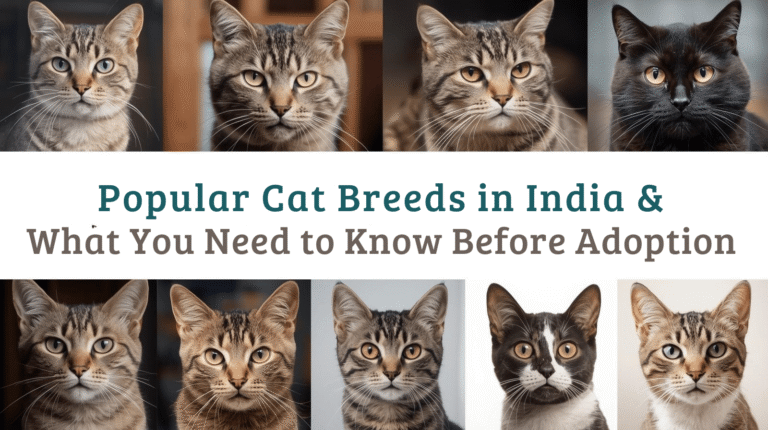 Popular Cat Breeds in India & What You Need to Know Before Adoption