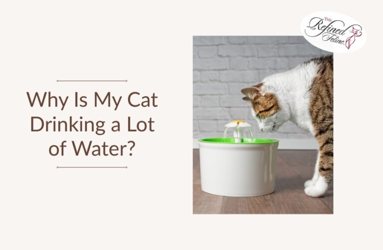 Why Is My Cat Drinking a Lot of Water