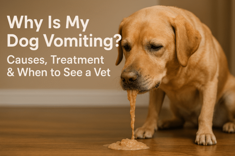 Why Is My Dog Vomiting? Causes, Treatment & When to See a Vet