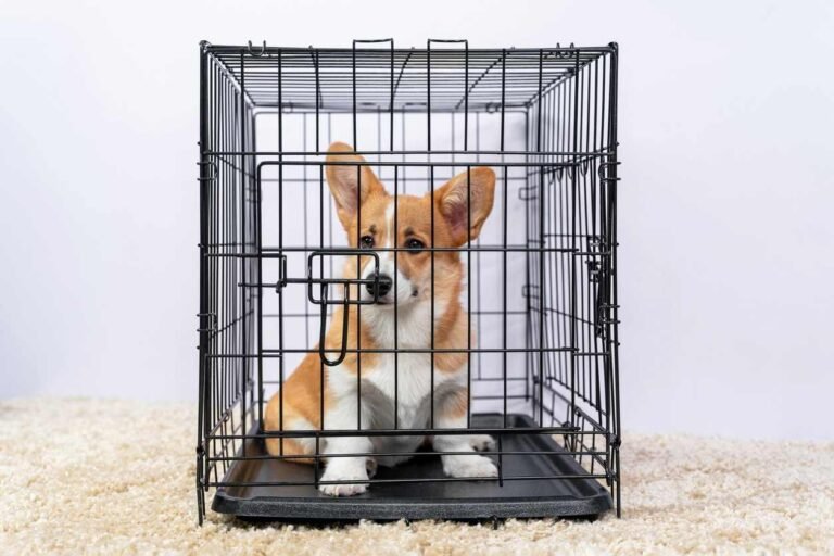 Puppy in a crate. Should I crate my 8 week old puppy first night