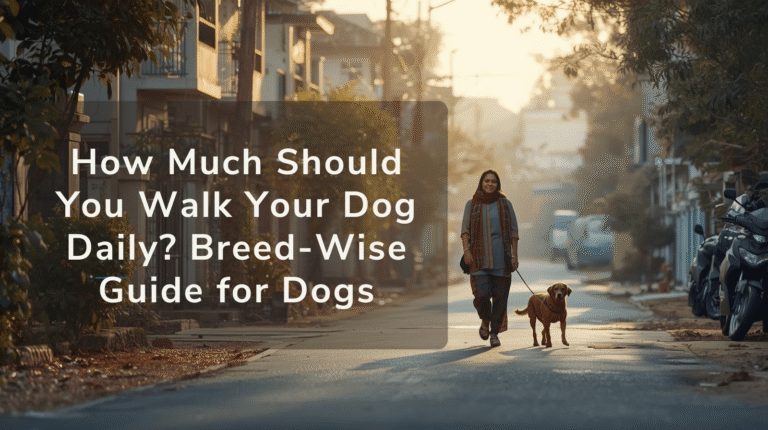 How Much Should You Walk Your Dog Daily? Breed-Wise Guide for  Dogs