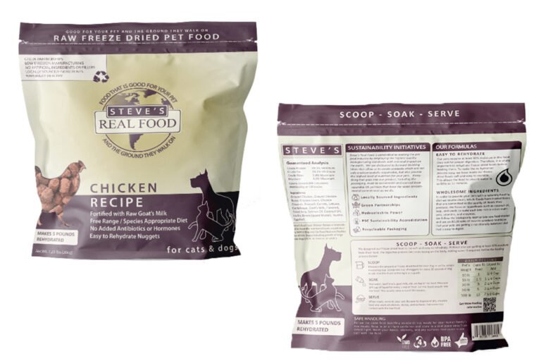 Steve's Real Food Expands Recall of Freeze-Dried Chicken Recipe Due to Low Thiamine